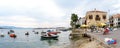 Fishing Boats in Foca Izmir Royalty Free Stock Photo