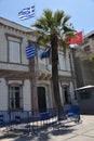 View of the Greek consulate building, Kordon Promenade, Izmir.