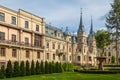 Izrael Poznanski`s Palace is a 19th-century palace in Lodz, Poland. Royalty Free Stock Photo