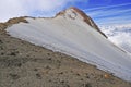 Iztaccihuatl, Final Summit Ridge, Mexico Royalty Free Stock Photo