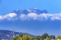 Iztaccihuatl Volcano Cholula Puebla Mexico Royalty Free Stock Photo