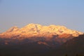 Iztaccihuatl volcano near puebla city, mexico XV Royalty Free Stock Photo