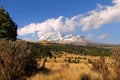 Iztaccihuatl volcano near puebla city XII Royalty Free Stock Photo