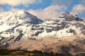 Iztaccihuatl volcano near puebla city. XIV Royalty Free Stock Photo