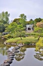 Izumi shrine in Suizenji Jojuen garden at Kumamoto, Japan.