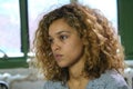 Izzy Bizu films a session in Brooklyn Royalty Free Stock Photo