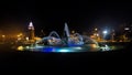 J C Nichols Memorial Fountain night Lapse