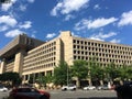 J. Edgar Hoover FBI building in Washinton on a sunny day Royalty Free Stock Photo