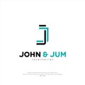 J J logo Letter JJ Design Template Premium Creative Design