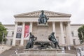 JÃ¡nos Arany sculpture in Budapest Royalty Free Stock Photo