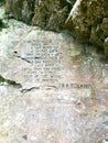 J.R.R. Tolkien Inscription Natural Bridge, VA