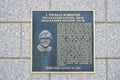 J. Thomas Schieffer Plaque at Globe Life Park, Arlington, Texas