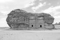 Jabal Al Ahmar, home to 18 tombs, some of which have been recently excavated. The name refers to the unique red colour of the rock