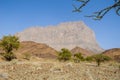 Jabal Misht mountain Oman Royalty Free Stock Photo