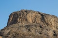 Jabal an-Nour. Magnificent view of the top of Jabal Nur, where Hira Cave is situated.