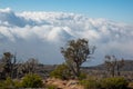 Jabal Shams, Hajar mountains, Oman Royalty Free Stock Photo