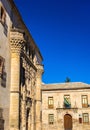 Jabalquinto Palace in Baeza, Spain. UNESCO heritage site Royalty Free Stock Photo