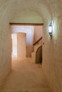 JABRIN, OMAN - MARCH 2, 2017: Corridor in the Jabrin Castle, Om Royalty Free Stock Photo