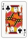 Jack of clubs