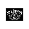 Jack Daniels logo editorial illustrative on white background