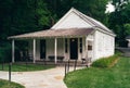 Jack Daniels Old Office Building in the Lynchburg Distillery Royalty Free Stock Photo