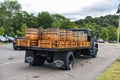 Jack Daniels truck at distillery in Lynchburg, TN, USA Royalty Free Stock Photo