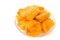 Jack fruit on white background. Royalty Free Stock Photo