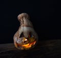 Jack lantern pumpkin