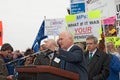 Jack Layton addresses Nortel Pensioners