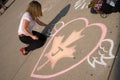 Jack Layton - Chalk Memorial.