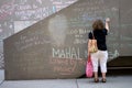 Jack Layton - Chalk Memorial.