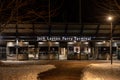 Jack Layton Ferry terminal sign in Toronto Royalty Free Stock Photo