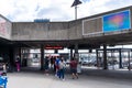 Jack Layton Ferry Terminal in summer. Island Ferry Dock and the wharf. Toronto, Ontario, Canada Royalty Free Stock Photo