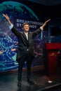 Jack Ma Yun's wax figure displayed at Red Carpet 2 in I-City Shah Alam. Royalty Free Stock Photo