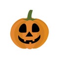 Jack-o-lantern pumpkin illustration Royalty Free Stock Photo