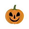 Jack-o-lantern pumpkin illustration Royalty Free Stock Photo