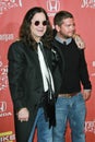 Jack Osbourne, Ozzy Osbourne Royalty Free Stock Photo