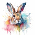 jack rabbit Generative Ai Royalty Free Stock Photo