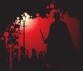 Jack The Ripper In The Light Grunged Royalty Free Stock Photo