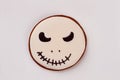 Jack Skellington gingerbread cookie.