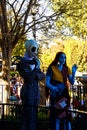 Jack Skellington and Sally