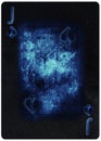 Jack of Spades playing card Abstract Background Royalty Free Stock Photo