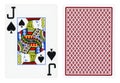 Jack of Spades Vintage playing card Royalty Free Stock Photo