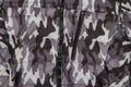 Jacket gray camouflage,winter baby jacket closeup gray camouflage