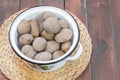 Jacket Potatoes in Cooking Pot