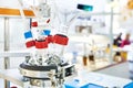 Jacketed lab reactor Royalty Free Stock Photo