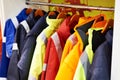 Jackets for workwear Royalty Free Stock Photo