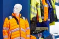 Jackets for workwear Royalty Free Stock Photo