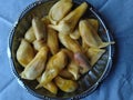 Jackfruit seeds ripen and sweet