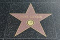 Jackie Gleason star on the Hollywood Walk of Fame Royalty Free Stock Photo